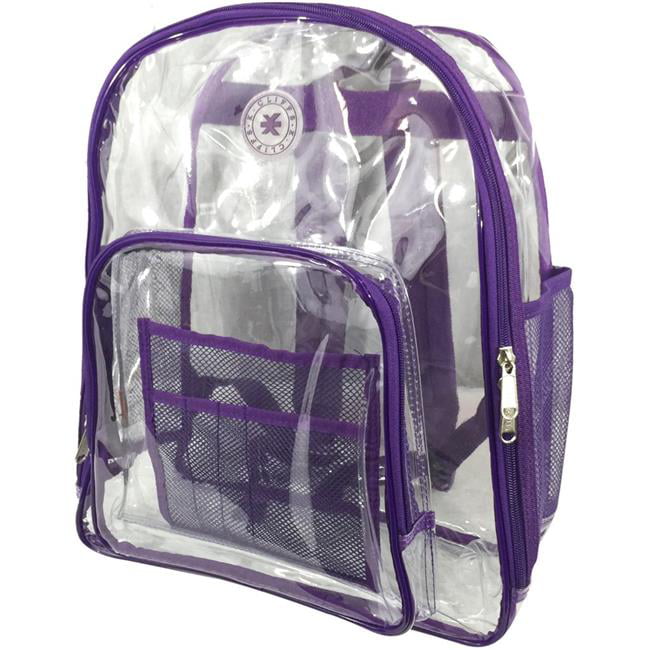 1878985 17 Deluxe 0.5 Mm Super Heavy Duty Vinyl See Through Pvc Clear Backpack Case Of 20