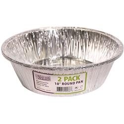 Aluminum 10" Round Pan - Nicole Home Collection Case Of 48