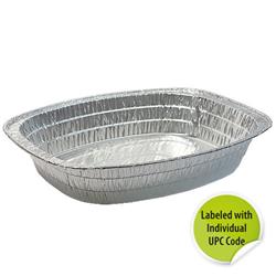 2269762 Aluminum Oval Roaster Extra Large - Individually Labeled With Upc - Nicole Home Collection Case Of 100