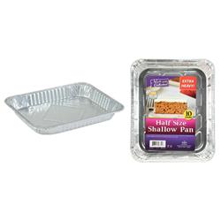 2269775 Banded - Half Size Shallow Aluminum Pan - 10-packs - Nicole Home Collection Case Of 10