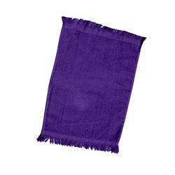 2285996 Fingertip Towel Fringed Ends-purple Case Of 240
