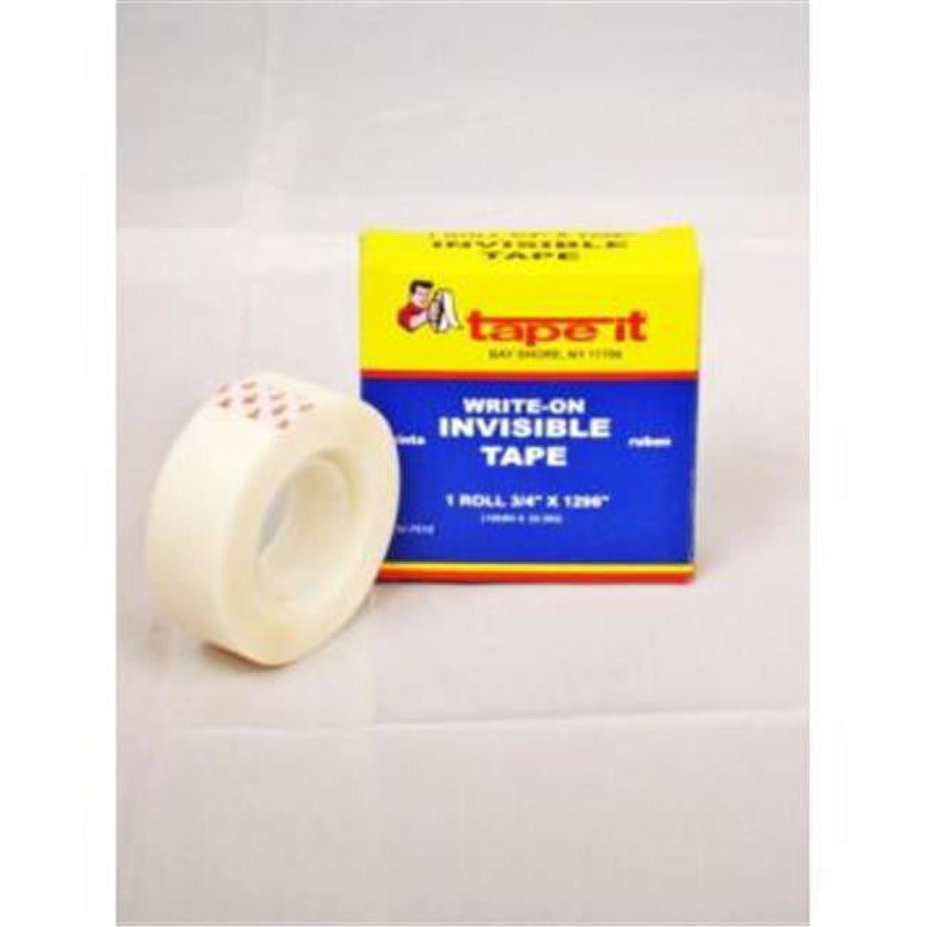 437066 0.75 X 12 In. Invisible Tape, Pack Of 144