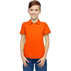 2267011 Toddlers Short Sleeve Orange Polo Shirts, Case Of 36 - Size 2t-4t