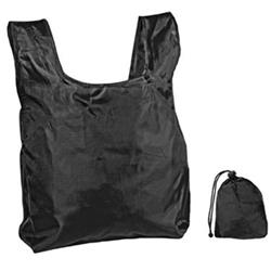 1922885 Reusable Shopping Bag With Drawstring Closure- Bla Case Of 250