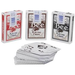 2267456 Bee Casino Playing Cards-used Product, Assorted Color - Pack Of 144