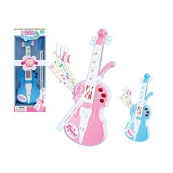 2280123 Musical Battery Operated Violin Play Set With Light Case Of 36