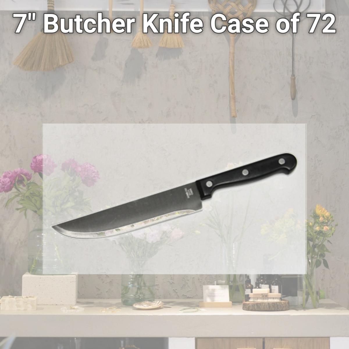 Picture of DDI 2288123 7&quot; Butcher Knife Case of 72