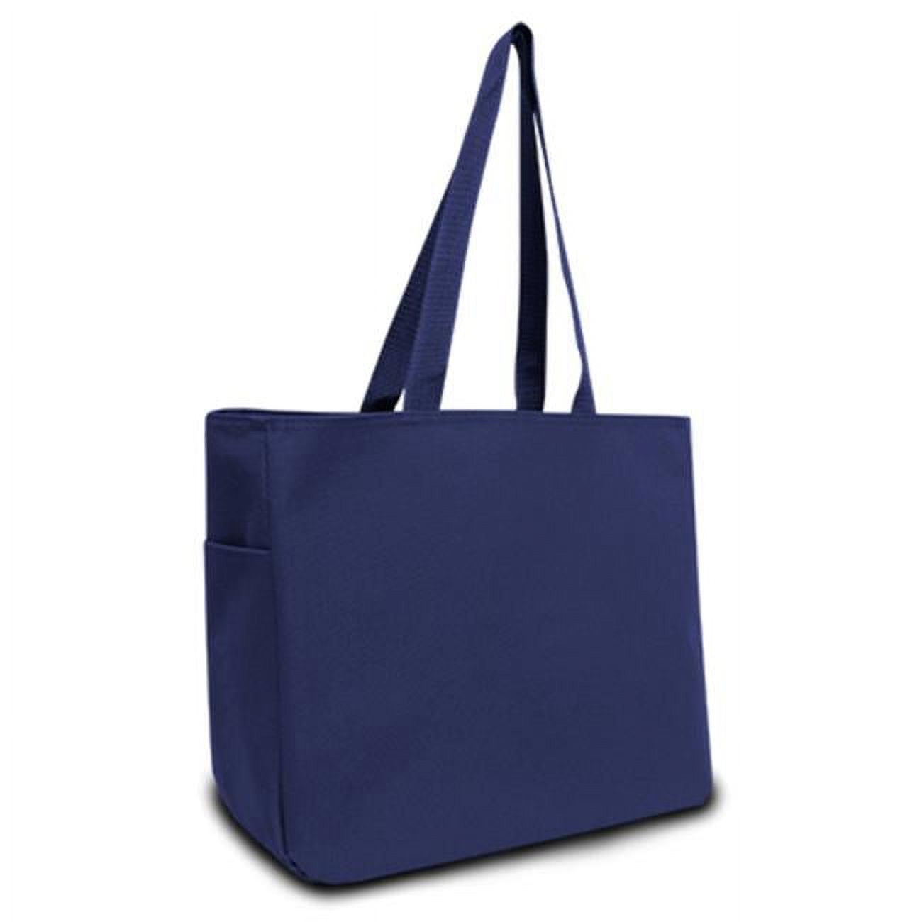 2289110 Must Have 600d Tote Bag, Navy - Pack Of 48