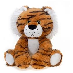 2284656 9.5 In. Sitting Tan Tiger With Picture Hang Tag - Case Of 24