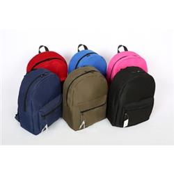 2316521 17 In. Backpack - 6 Assorted Colors Case Of 12