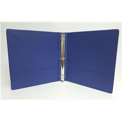 1995320 1.5 In. Ddi Basic 3-ring Binder With Two Inside Pockets, Blue - Case Of 12