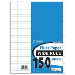 2315206 10.5 X 8 In. Ddi Poly Wrapped Filler Paper Wide Ruled - 150 Count - Case Of 24