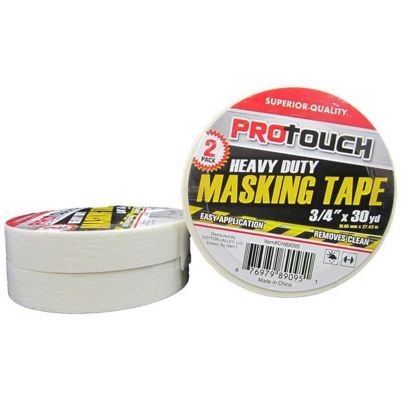2316267 Pro Touch Heavy Duty Masking Tape, White - Case Of 48