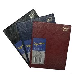 2319204 2019 Monthly Planner, Black, Blue & Red - Case Of 48