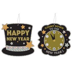 2319893 New Years Eve Hanging Decorations - Case Of 48