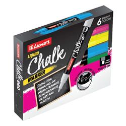 2323565 Multicolor Chalk Marker, Pack Of 6 - Case Of 72