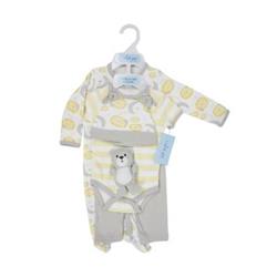 Layette Sleeper, Yellow - 5 Piece - Case Of 48 - 48 Per Pack
