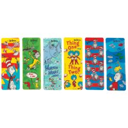 2320604 1.5 X 4.13 In. Dr. Seuss Plastic Tab Bookmark - 48 Count - Case Of 96 - 96 Per Pack