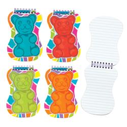 2320705 4 X 6 In. Scratch N Sniff Scented Gummy Bear Notebook - 12 Count - Case Of 12 - 12 Per Pack