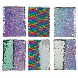 6 X 8.25 In. Magical Sequins Journal - 12 Count - Case Of 12 - 12 Per Pack