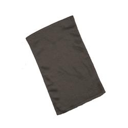 11 X 18 In. Fingertip Towel Hemmed Ends, Black - Case Of 240 - 240 Per Pack