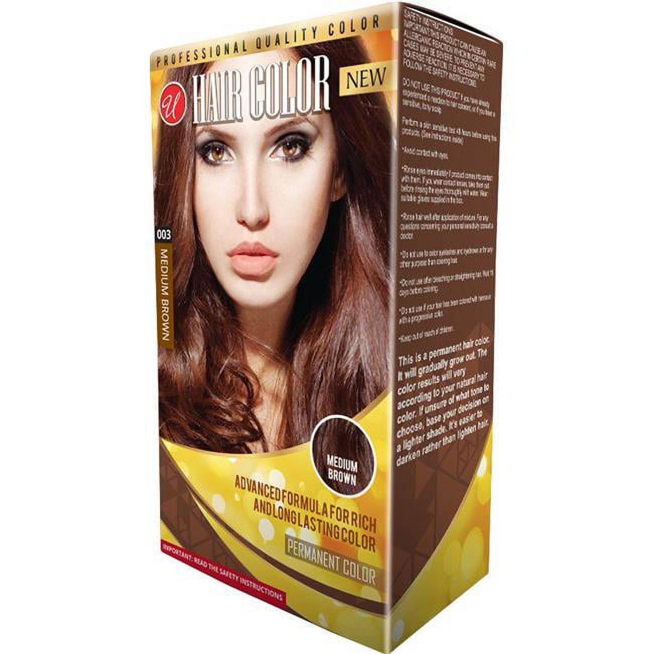 2288655 Womens Professional Quality Hair Color, Medium Brown - Case Of 48 - 48 Per Pack