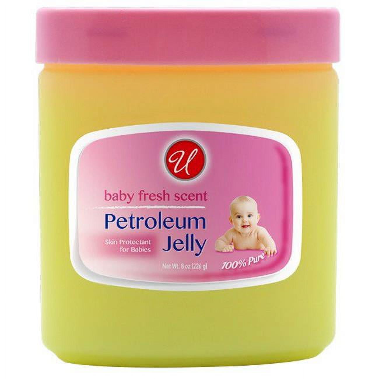 2290768 8 Oz Baby Scent Pink Petroleum Jelly - Case Of 48 - 48 Per Pack