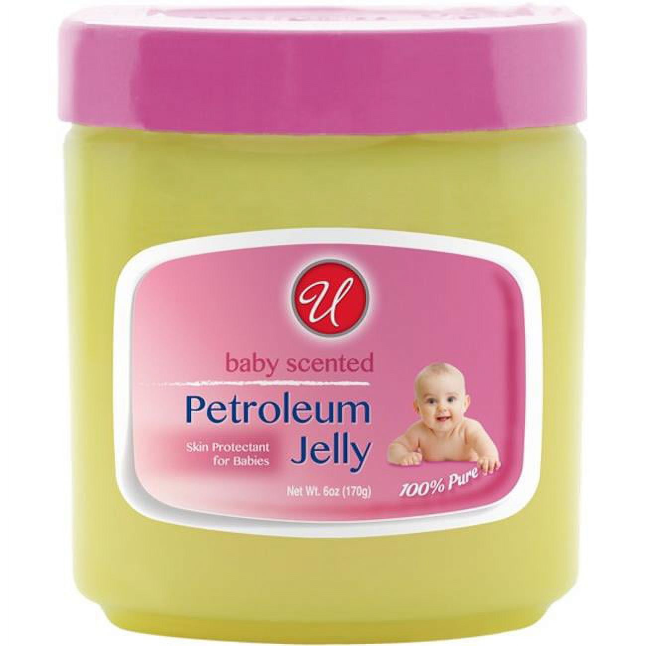 2290767 6 Oz Baby Scent Pink Petroleum Jelly - Case Of 48 - 48 Per Pack