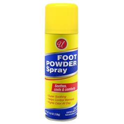 2290722 4.8 Oz Foot Powder Spray - Case Of 24 - 24 Per Pack