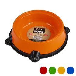 2324882 38 Oz Non Skid Pet Bowl, Assorted Color - Case Of 30 - 30 Per Pack