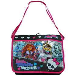 2318519 14 In. Monster High Friends Forever Messenger Bag, Pink - Case Of 48 - 48 Per Pack