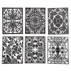 8.5 X 11 In. Coloring Notebook Cover, Assorted Color - 48 Count - Case Of 96 - 96 Per Pack