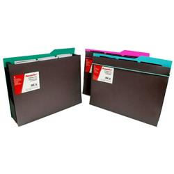 2325087 9.5 X 12 In. 7-pocket File, Assorted Color - 6 Per Pack - Case Of 6