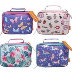 2323502 Girls Lunch Bag, 4 Assorted - 48 Per Pack - Case Of 48