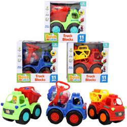 DDI 2324049 Truck with Blocks Playset Green Blue & Orange - 8 Per Pack - Case of 8 DDI 2324049 Truck with Blocks Playset Green Blue & Orange - 8 Per Pack - Case of 8