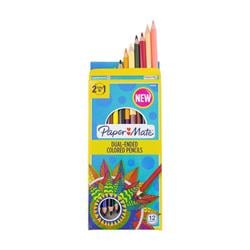 2320805 Dual-ended Colored Pencils, 24 Assorted Colors - 48 Per Pack - Case Of 48