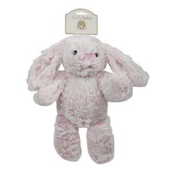 2291199 14 In. Assorted Plush Furry Bunny, White - 12 Per Pack - Case Of 12