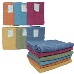 2322746 25 X 44 In. Northpoint Solid Colored Bath Towel, Assorted Color - 36 Per Pack - Case Of 36
