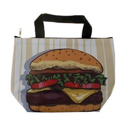 Insulated Hamburger Lunch Tote - Case Of 24