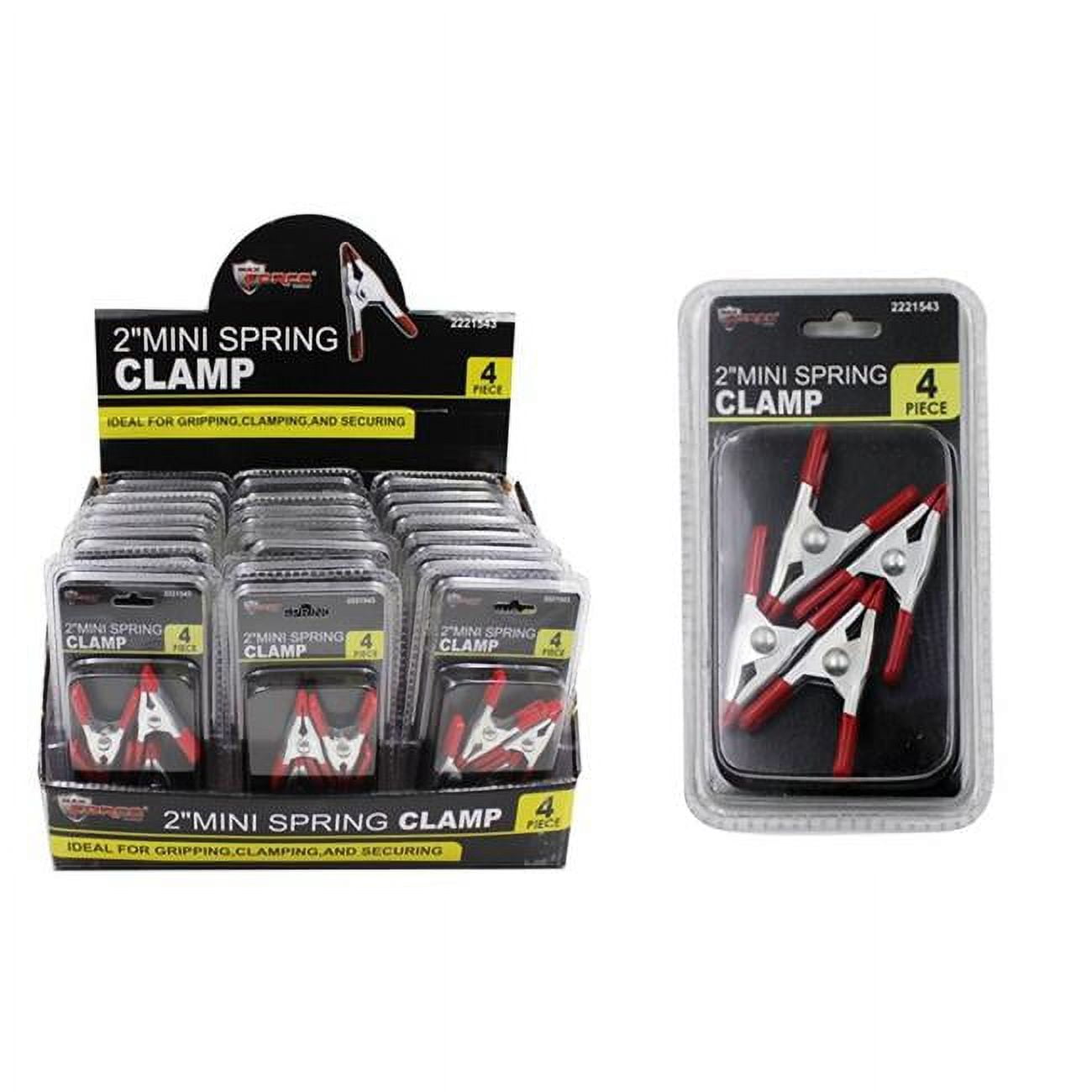 2291847 2 Ft. 4 Piece Metal Spring Clamps - Case Of 24