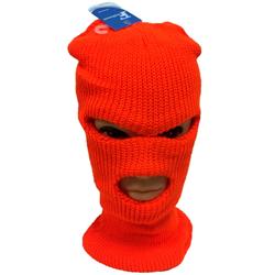 Orange Color Ski Mask, One Size - Case Of 36