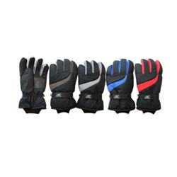 2321300 Mens Water Proof Ski Gloves - Assorted Color, One Size - Case Of 120