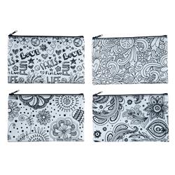 2320580 8.5 X 5.5 In. Color It Pencil Pouch - 12 Count - Case Of 12