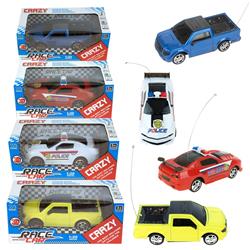 2324205 3d Light Race Remote Control Cars In 4 Assorted Style - Case Of 48