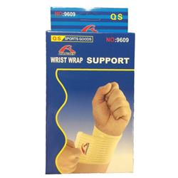 Wrist Wrap Support, One Size Fits Most - Yellow - Case Of 72
