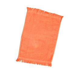 2285995 Fingertip Towel Fringed Ends, Orange - Case Of 240