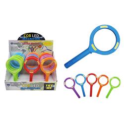 2291916 Cob Led Colorful Magnifying Glass - Case Of 15