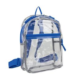 2290873 Ddi Clear Mini Backpack, Cobalt Blue - Case Of 12