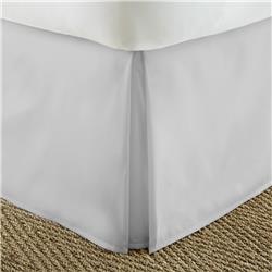 2304190 Ddi Premium Pleated Bed Skirt Dust Ruffle Bed Skirt, Light Gray - Twin & Extra Long - Case Of 12