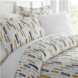 2320113 Ddi King Ultra Soft Feathers Pattern Duvet Cover Set - 3 Piece - Case Of 12